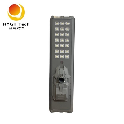 Đèn đường LED năng lượng mặt trời tích hợp 30W với chip LED 5054 độ sáng cao, cảm biến PIR tự động cảm nhận và bật sáng