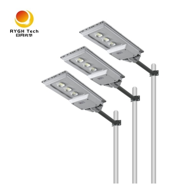 NEW ABS 30W Polysilicon tích hợp tấm pin mặt trời LED Street Light chống nước IP65