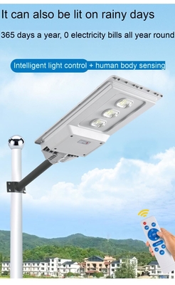 Bảo hành 2 năm 20W Polysilicon tấm pin mặt trời ABS mới tích hợp năng lượng mặt trời đèn LED đường