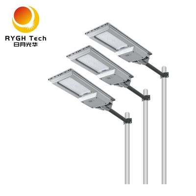 Đèn đường LED năng lượng mặt trời tích hợp 20W cảm biến radar điều khiển từ xa cho chiếu sáng đường LED sân, vườn, vỉa hè