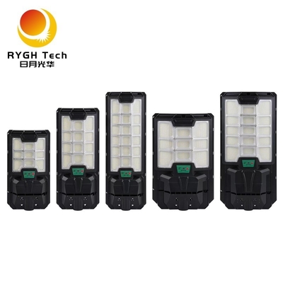 Đèn đường LED năng lượng mặt trời cảm ứng radar 18W Điều khiển từ xa Chiếu sáng ngoài trời cho đường, sân, vỉa hè
