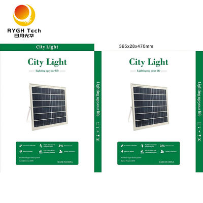 Đèn đèn mặt trời LED cao 100W/200W/300W cho đường đi vườn và bãi đậu xe