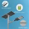 Đèn đường năng lượng mặt trời bền 50W 60W IP65 Đánh giá đèn đường LED mặt trời thông minh