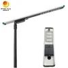 Ngoài trời tất cả trong một đèn LED 120W tích hợp đèn đường mặt trời với camera CCTV