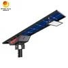 40W Bifacial Double Solar Panel 8m IP65 Năng lượng ánh sáng mặt trời ngoài trời hiệu quả LED ánh sáng đường phố mặt trời