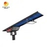Đèn đường ngoài trời 18V Tấm pin mặt trời kép 60W Đèn đường LED năng lượng mặt trời hai mặt
