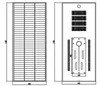 Dự án quản lý 10m 11m 170lm/W 150W Hệ thống đèn đường năng lượng mặt trời