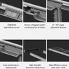 IP66 Đèn LED mặt trời đường với CE Giá nhà máy Rygh-Fx-120W
