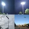 Đèn đường LED 100W tích hợp nhôm 12V năng lượng mặt trời, chống nước, 170lm/W