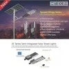 Đèn đường năng lượng mặt trời LED 50W tích hợp ngoài trời