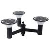 Đèn LED năng lượng mặt trời 15W tích hợp trên đỉnh cột đèn chiếu sáng công cộng cảnh quan