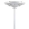 Ánh sáng vườn LED năng lượng mặt trời ngoài trời thấm nước nhôm màu trắng 50 watt