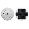 Ánh sáng vườn LED năng lượng mặt trời ngoài trời thấm nước nhôm màu trắng 50 watt