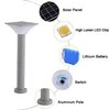 Đèn trụ cổng vuông 5W LED năng lượng mặt trời cho sân vườn có trụ