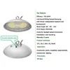 bán nóng 150W 150 Watt Ies chuyên nghiệp IP65 IP 66 chống bụi thực phẩm Hi thấp UFO LED High Bay Light Highbay cho kho