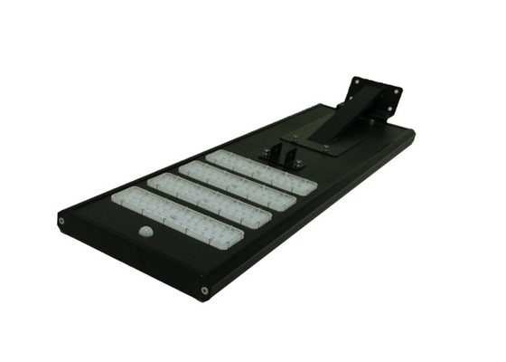 80 watt năng lượng mặt trời LED đường ánh sáng 10000LM nhôm thép vật liệu thủy tinh
