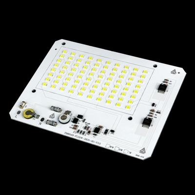 Square 50w Ac Driverless Led Pcb Bảo vệ Otp cho nhà máy