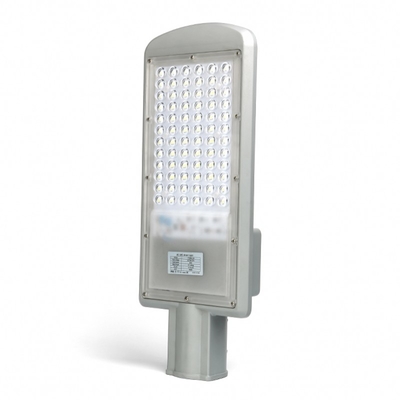 Nhôm mỏng Đèn đường Led nhà ở Màu xám cách nhiệt màu 480 × 187 × 80 Mm