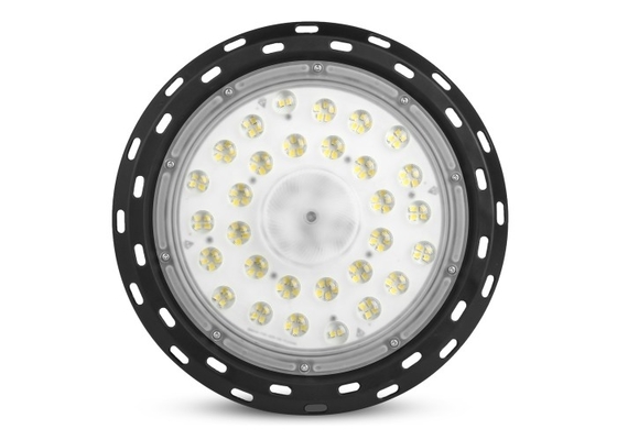 Đen 100 watt Ufo Led High Bay Light Vỏ 60 ° 90 ° 120 ° Góc chùm