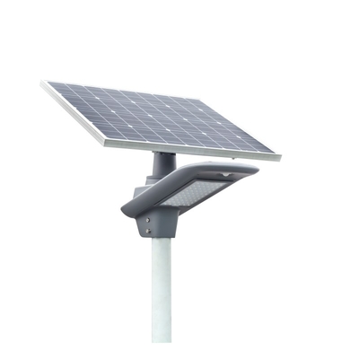 Kết cấu chống mưa Đèn năng lượng mặt trời LED đường nhôm 50w cho sân vườn / sân