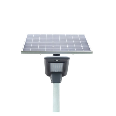 Kết cấu chống mưa Đèn năng lượng mặt trời LED đường nhôm 50w cho sân vườn / sân