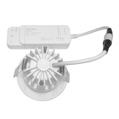 Bề mặt được gắn sâu Lõm Led Downlight Anti Glare 200-240V Điện áp xoay chiều 8W