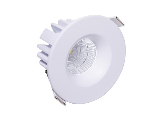 COB Không thấm nước Lõm Led Downlight AC 200-240V Mặt che Có thể thay đổi Màu trắng ấm