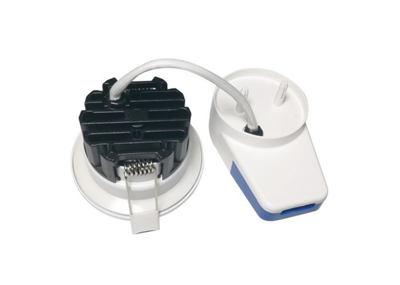 Mặt che Có thể thay đổi Lửa Bằng chứng Led thông minh Đèn chiếu sáng âm trần 7W CCT Góc chùm rộng