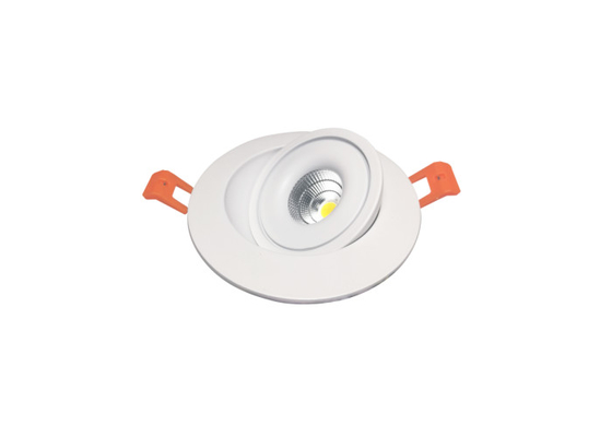 Thân đèn bằng nhôm có thể điều chỉnh đèn led âm trần 7W CCT Taiji CSP Công nghệ COB