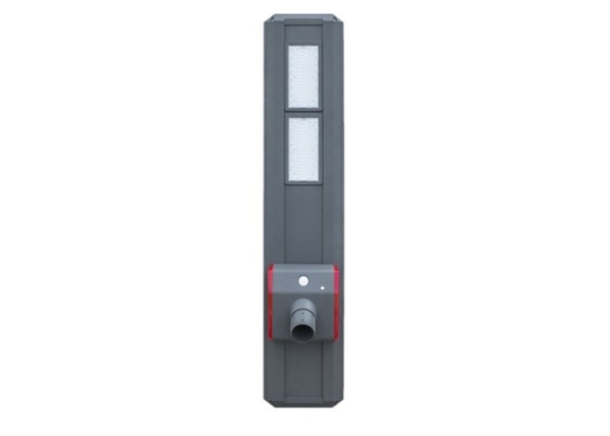 5500K 60W Đèn đường sân vườn năng lượng mặt trời IP65 7800-9000LM với bảng điều khiển năng lượng mặt trời Mono