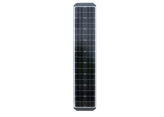 5500K 60W Đèn đường sân vườn năng lượng mặt trời IP65 7800-9000LM với bảng điều khiển năng lượng mặt trời Mono