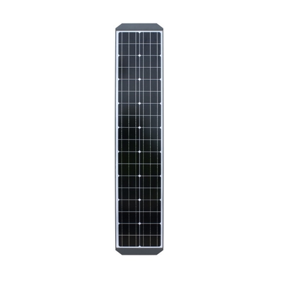 140lm / w 12V 80W Tất cả trong một Tích hợp Đèn đường năng lượng mặt trời APP Kiểm soát chống nước Ip65