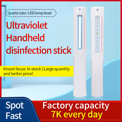 Di động 4 watt LED Uv Light Sterilizer Wand, Cầm tay Uv Light tiệt trùng Pin khô