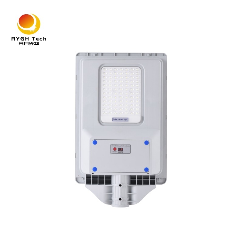 Bảo hành 2 năm 20W Polysilicon tấm pin mặt trời ABS mới tích hợp năng lượng mặt trời đèn LED đường