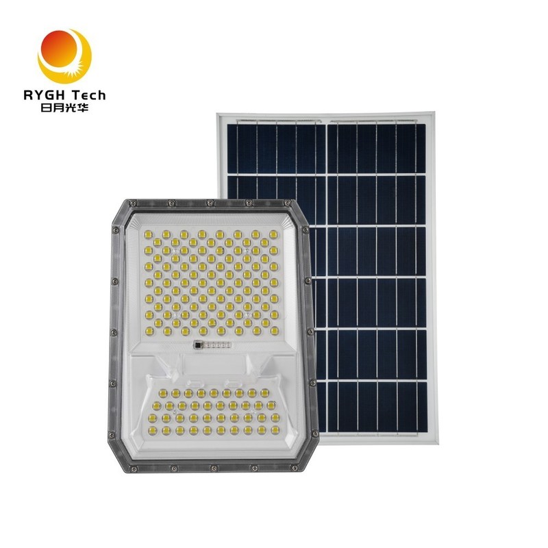 Đèn pha LED năng lượng mặt trời 25W chiếu sáng ngoài trời điều khiển ánh sáng thông minh, chip LED 5054 Lumen cao cho sân vườn, đường đi, vỉa hè, sân trong