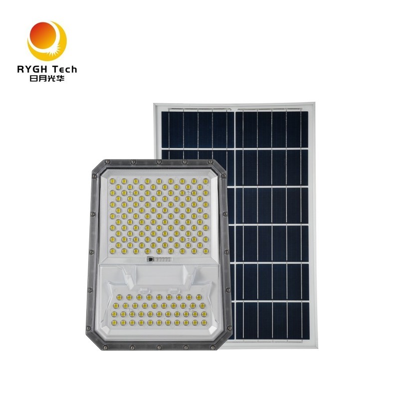 Đèn pha LED năng lượng mặt trời điều khiển từ xa đa chức năng diện tích chiếu sáng 300 mét vuông 35W Thời gian xả dài Bảo hành 2 năm