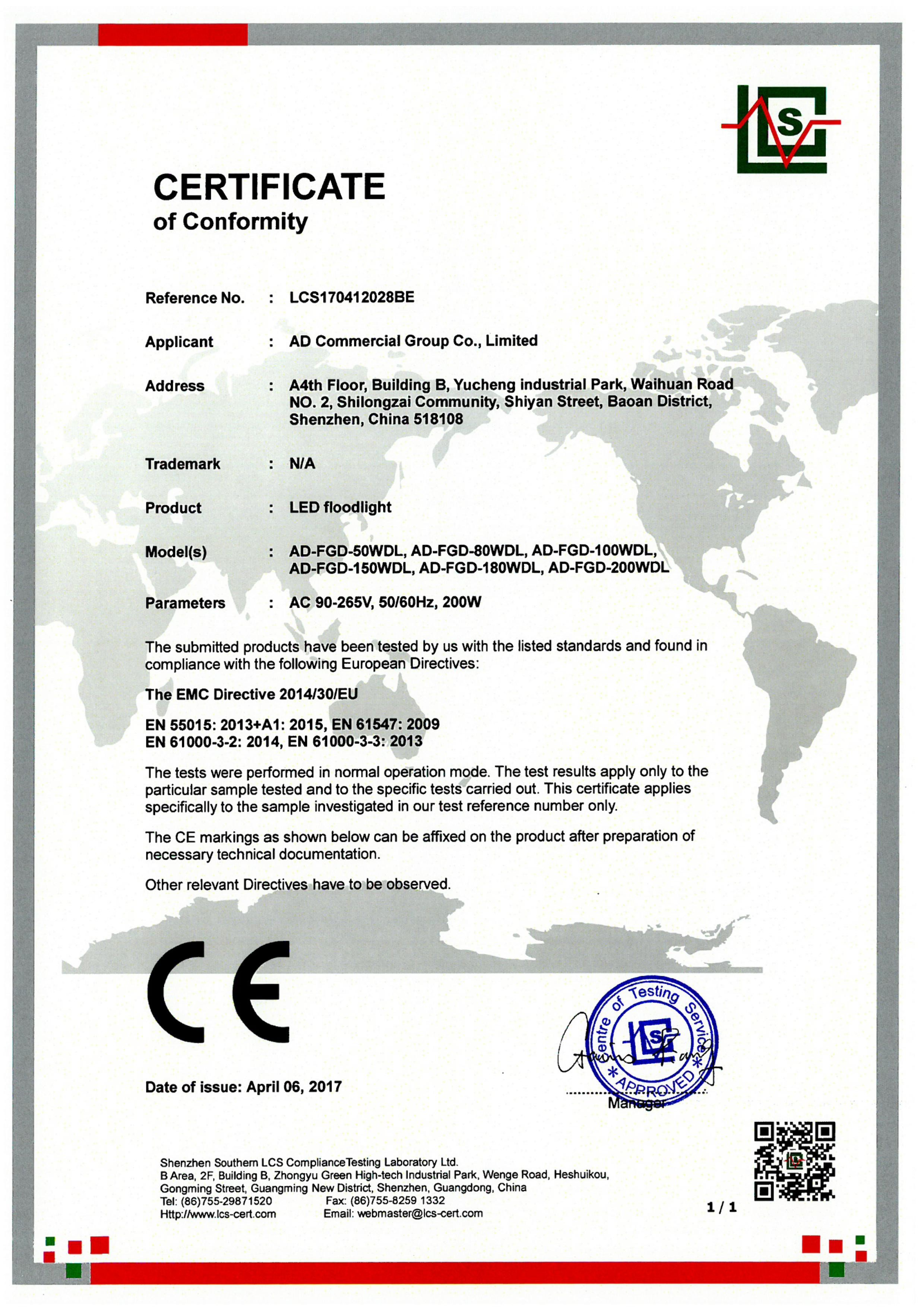 Trung Quốc Shenzhen RIYUEGUANGHUA Technology Co., Limited Chứng chỉ
