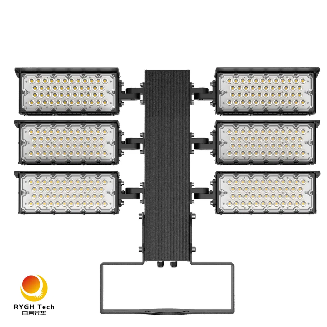 Adjustable Beam Angle (10° -90°) LED Light LED 140lm/W Lighting for Football Fields